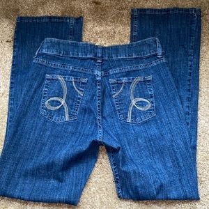 Lee Riders mid rise boot size 8p